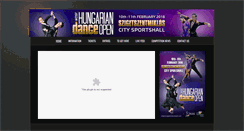 Desktop Screenshot of hungariandanceopen.com